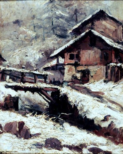 Neige en Suisse - Antonio Parreiras